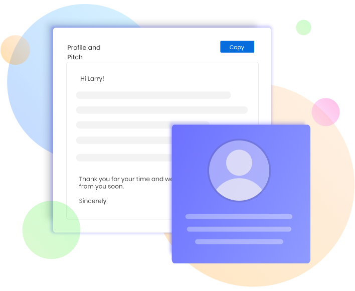 personalizing via user bio