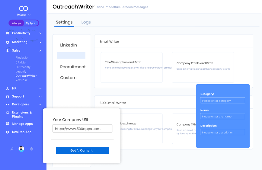 profile writer leave note